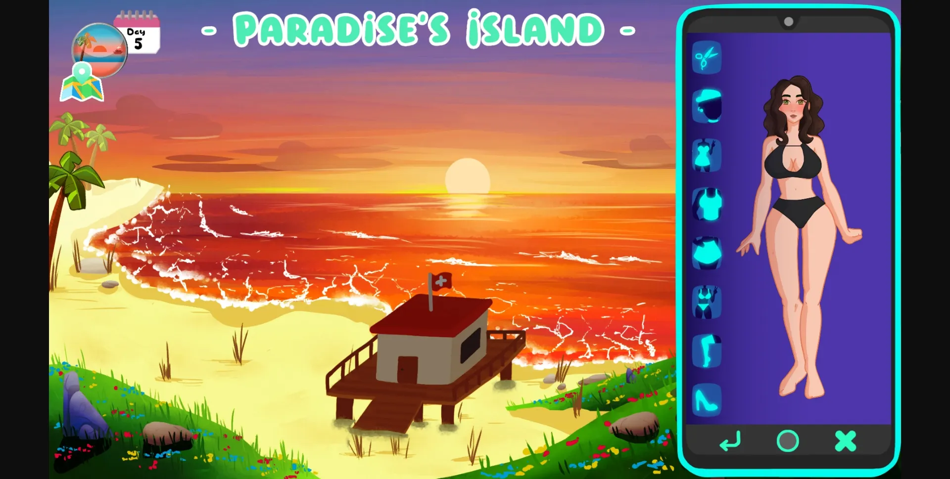 Unity Onhold Paradise Island [v0.2B] [UnifoxGameStudio] | Free Adult Games