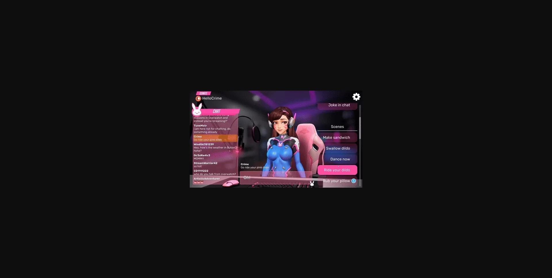 Unity Overwatch Webcam [v0.5.2] [Crime] | Free Adult Games