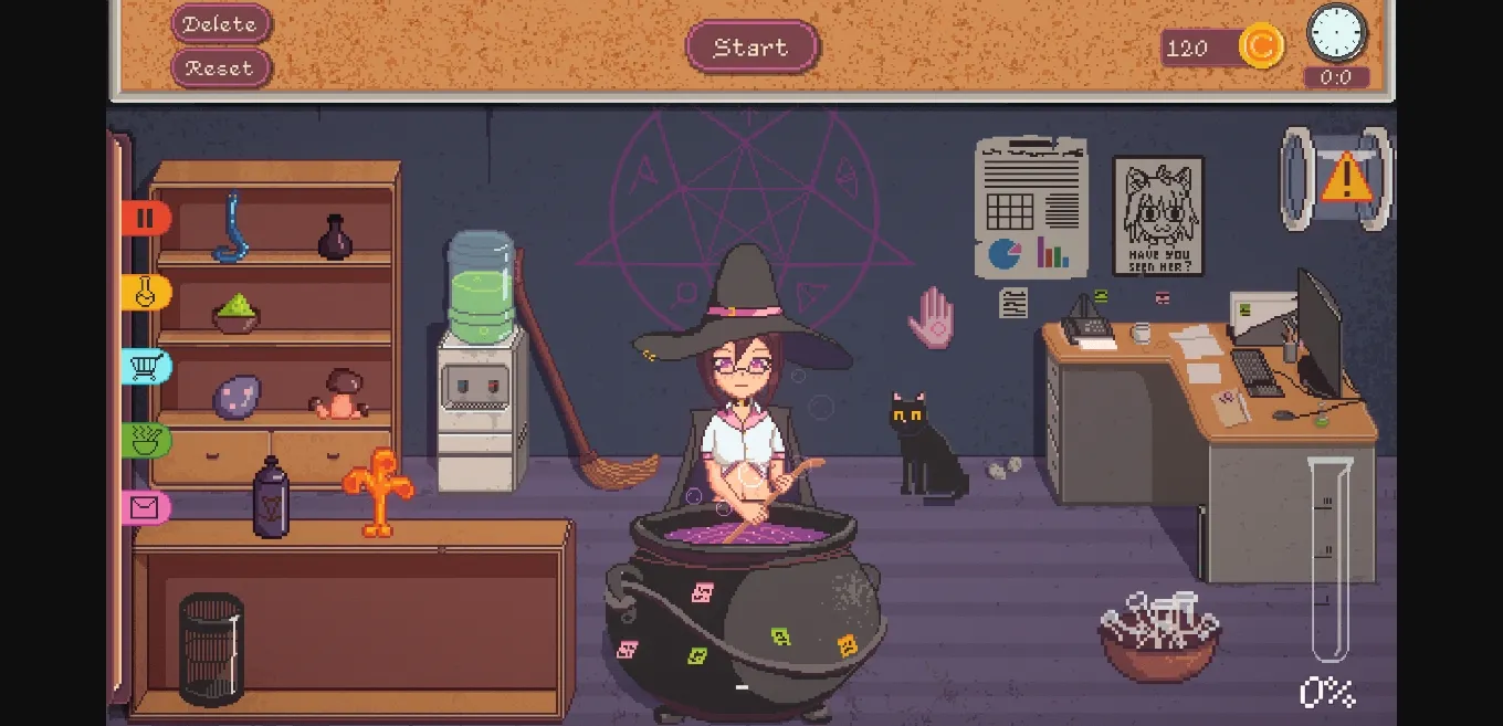 Unity Part-Time Witch [v0.1] [Eyed Mushroom] | Free Adult Games