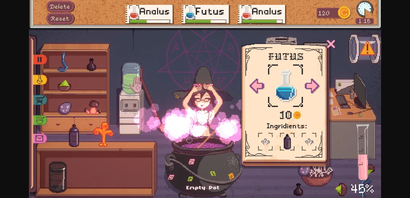 Unity Part-Time Witch [v0.1] [Eyed Mushroom] | Free Adult Games