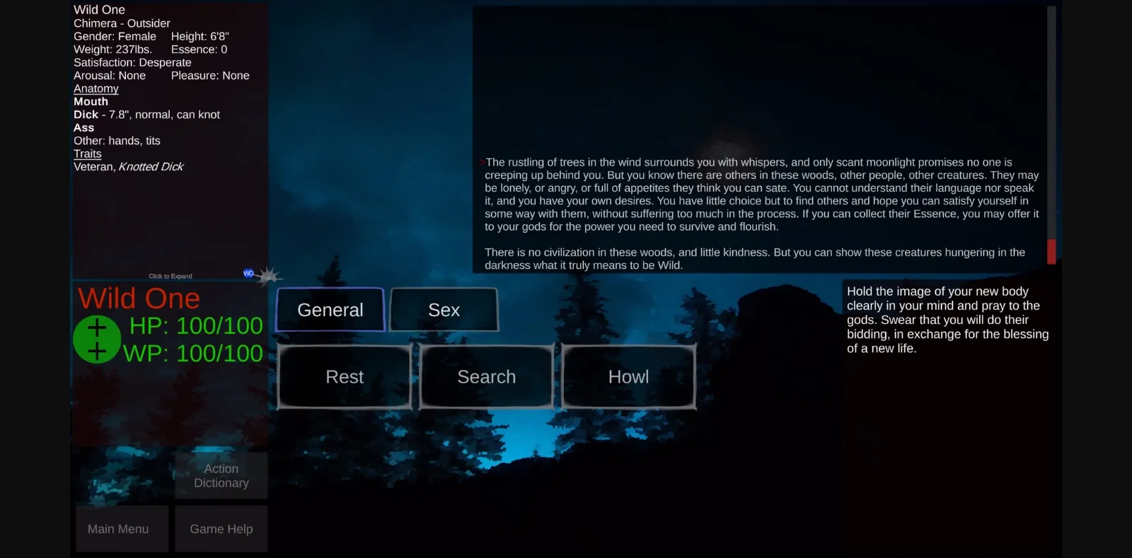 Unity Project Wild One [v0.08] [Lithier] | Free Adult Games