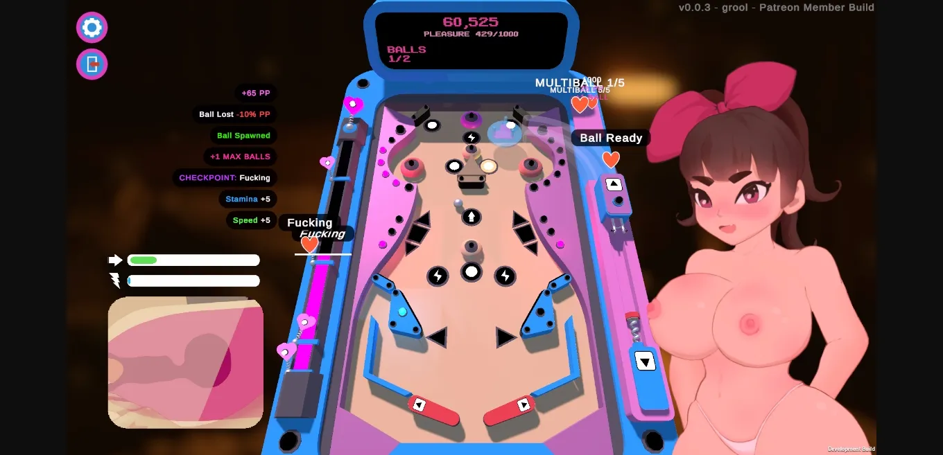 Unity Promiscuous Pinball DX [v0.0.3] [Sintronics] | Free Adult Games