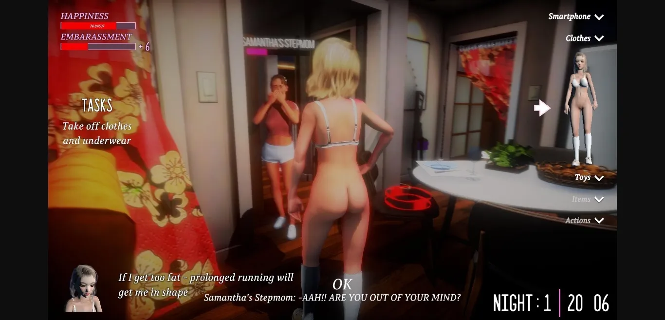 Unity Samantha [v2.03f] [Walter's Games] | Free Adult Games