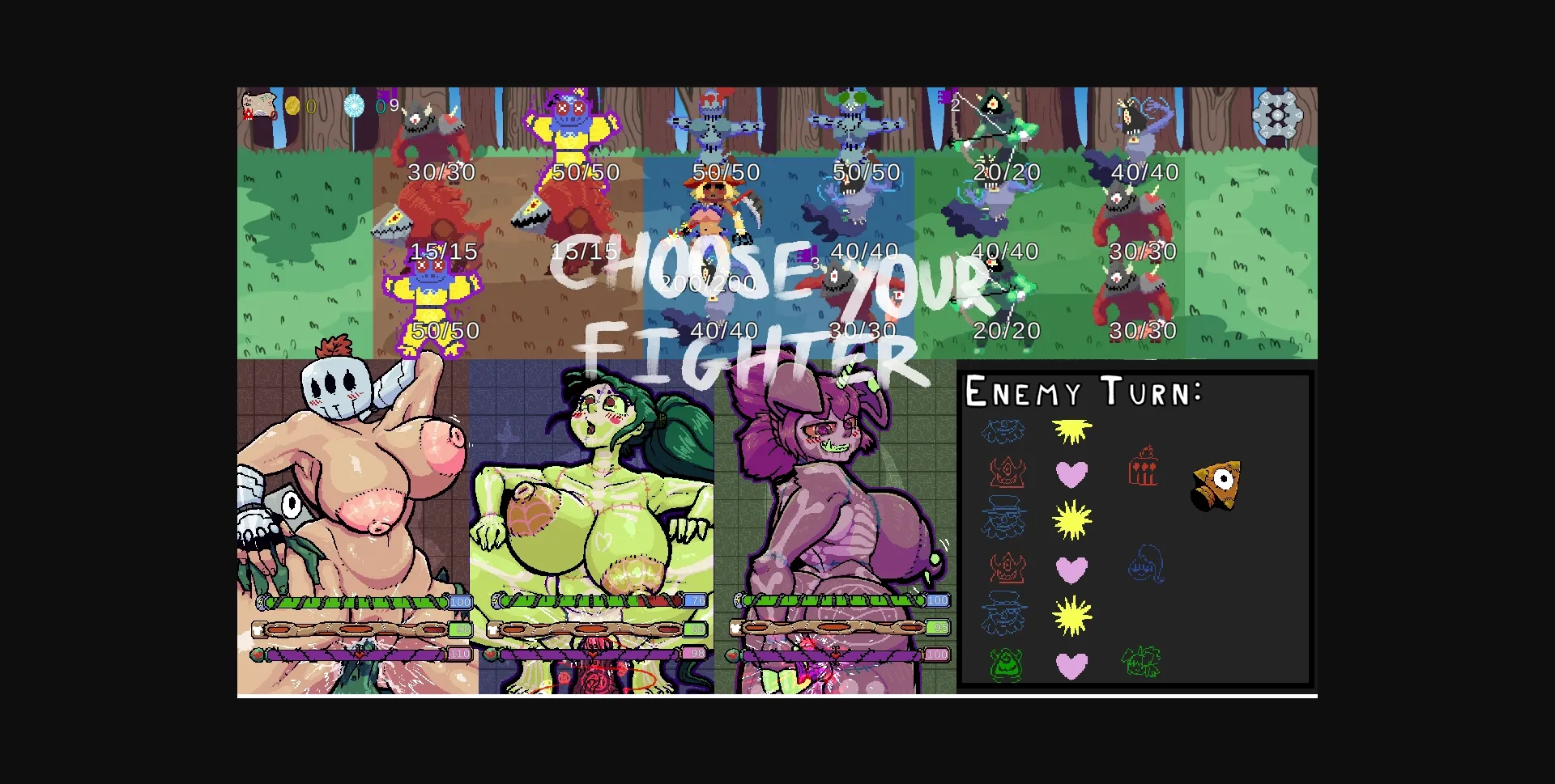 Unity Some Heroines Climb Up a Tower to Ask God Why the Game Has a Name That's So Long [v2.81] [Sinful Salad Games] | Free Adult Games