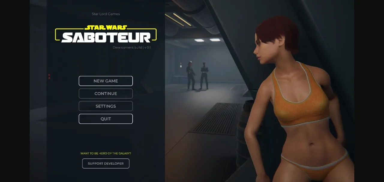 Unity Star Wars  Saboteur [v0.1.3] [Star Lord] | Free Adult Games