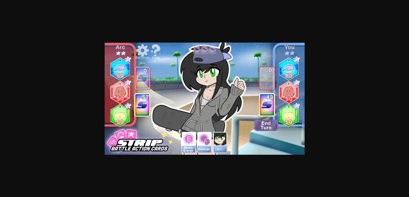 Unity Strip Battle Action Cards [v0.20] [Arcane Pengi] | Free Adult Games