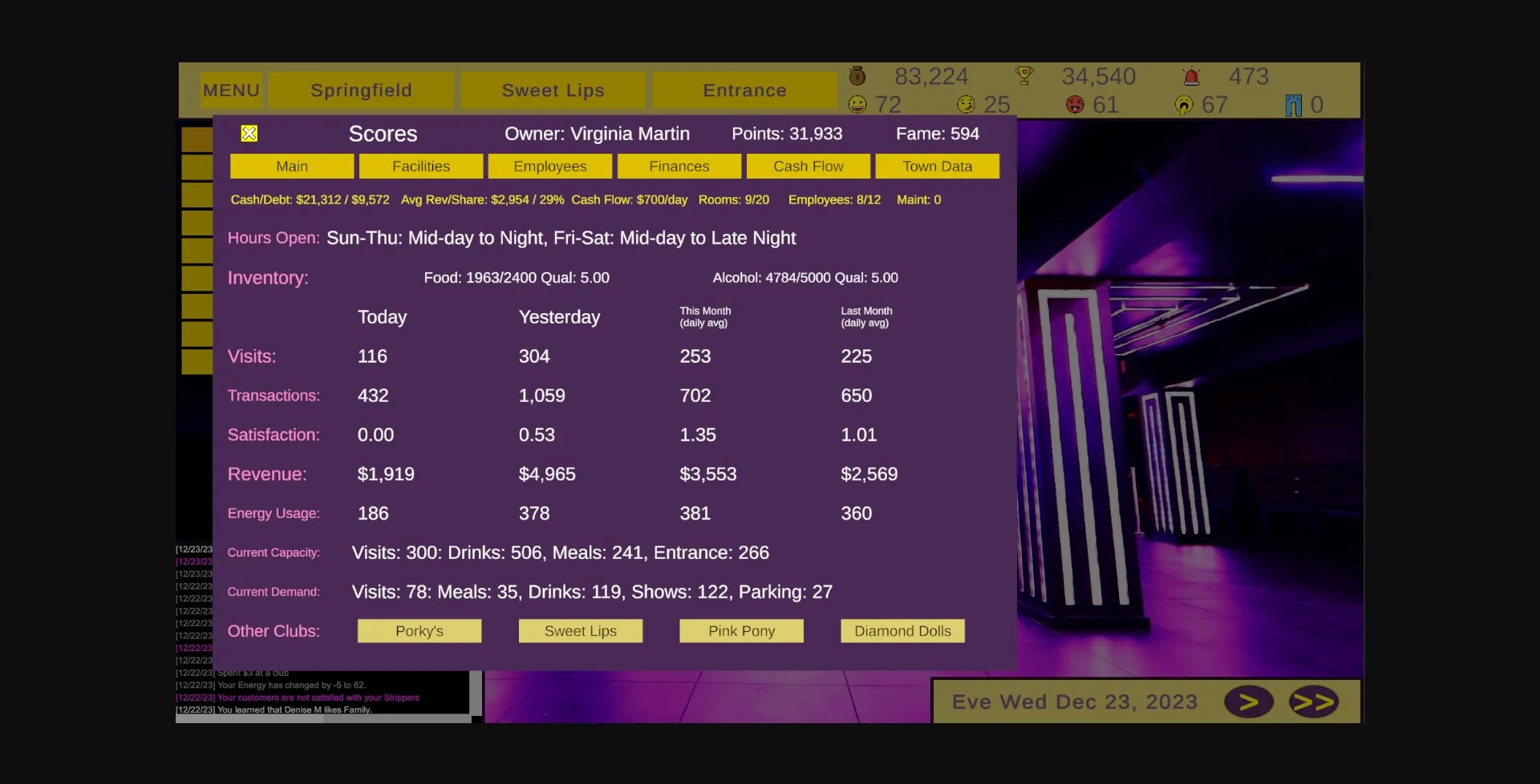 Unity Strip Club Wars [v1.11] [Total Fluke Studios] | Free Adult Games