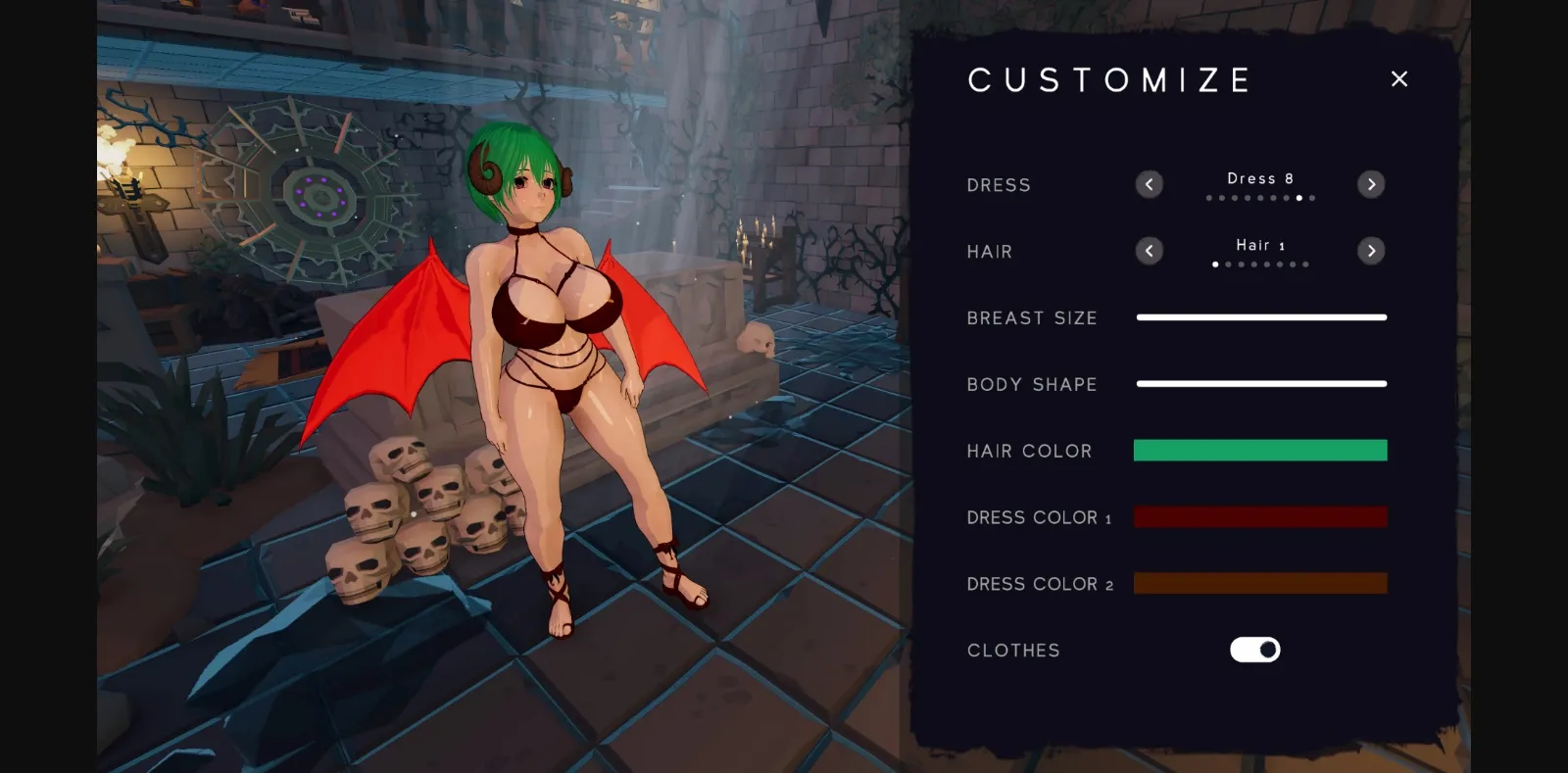Unity Succubus  The Lustborn Curse [v0.0.6] [Lustborn Studio] | Free Adult Games