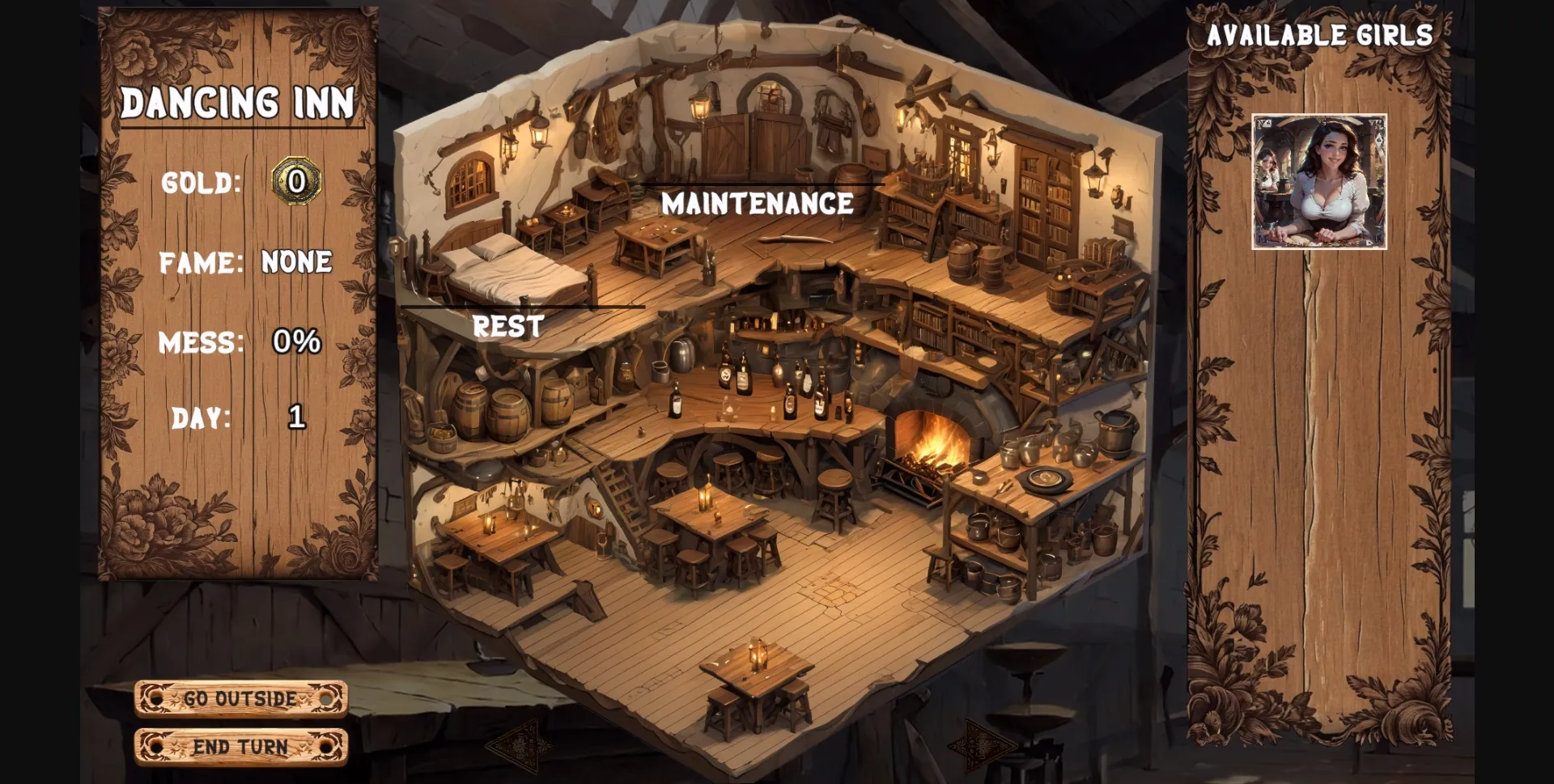 Unity The Dancing Inn [v0.2.6] [The Dancing Inn] | Free Adult Games