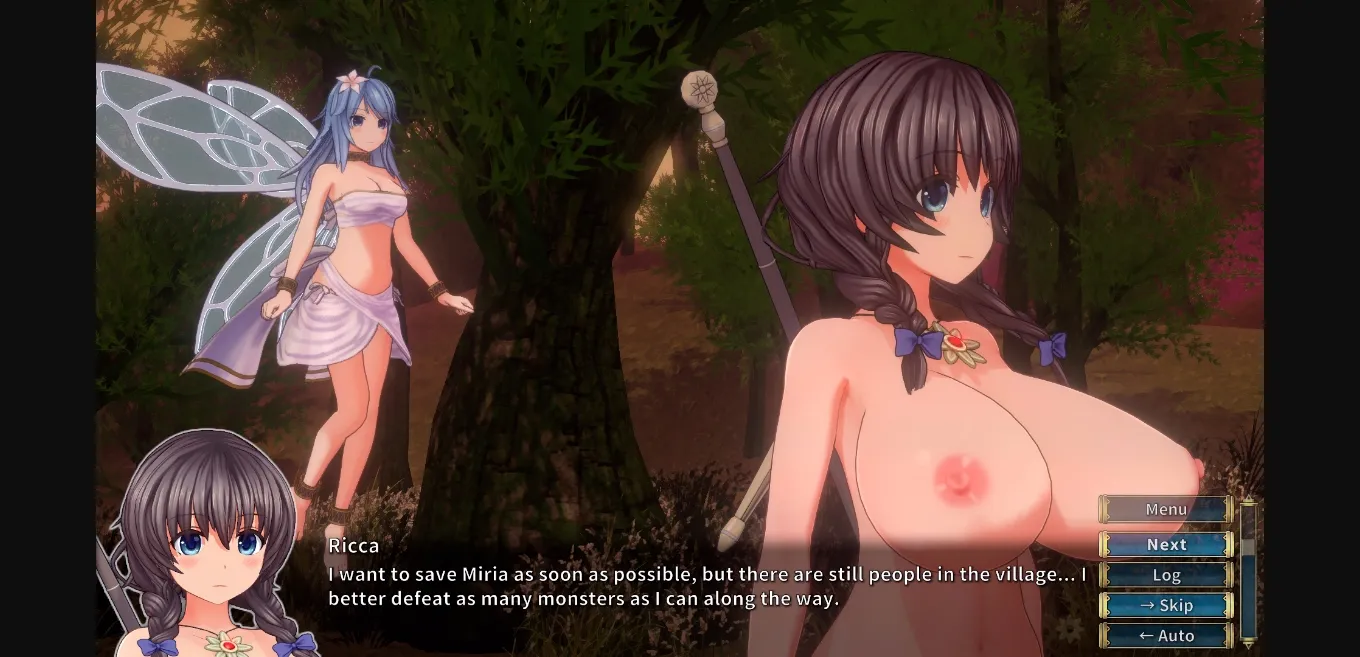 Unity The Fairy Tale of Holy Knight Ricca  Two Winged Sisters [v1.3.8] [Mogurasoft] | Free Adult Games