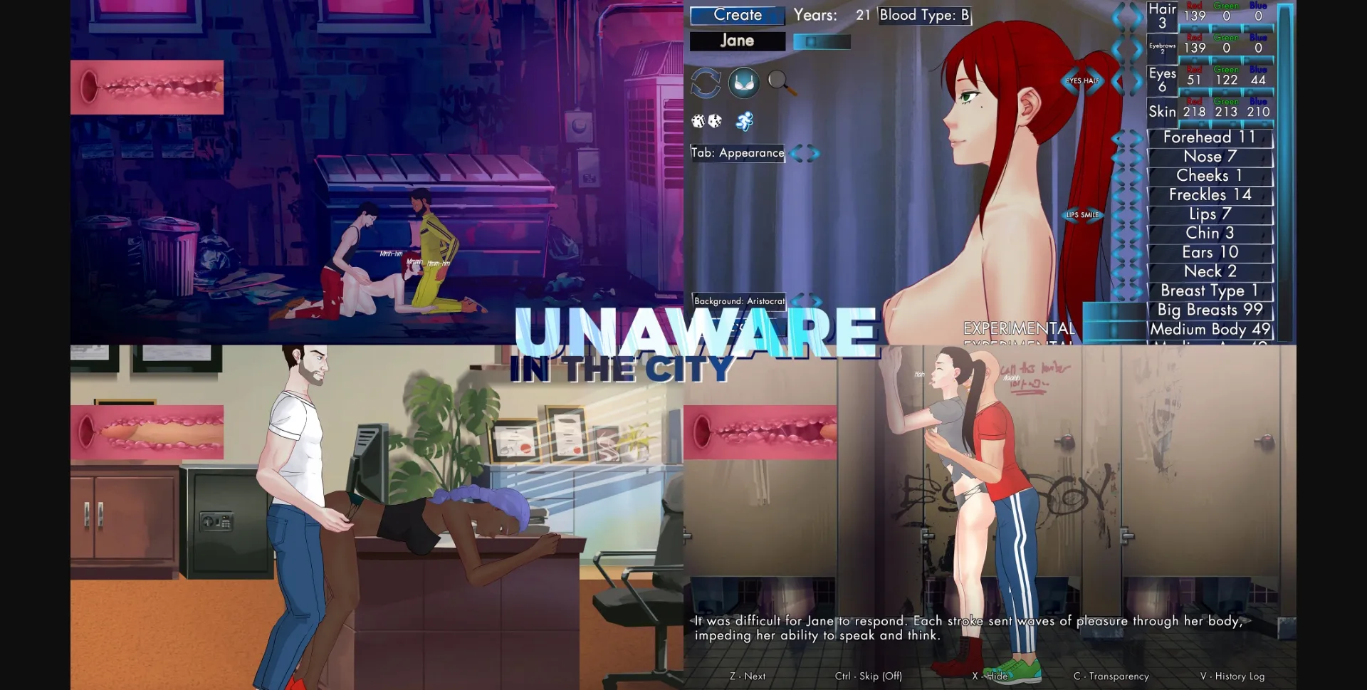 Unity Unaware in the City [v42 Basic] [Mr. Unaware Studios] | Free Adult Games