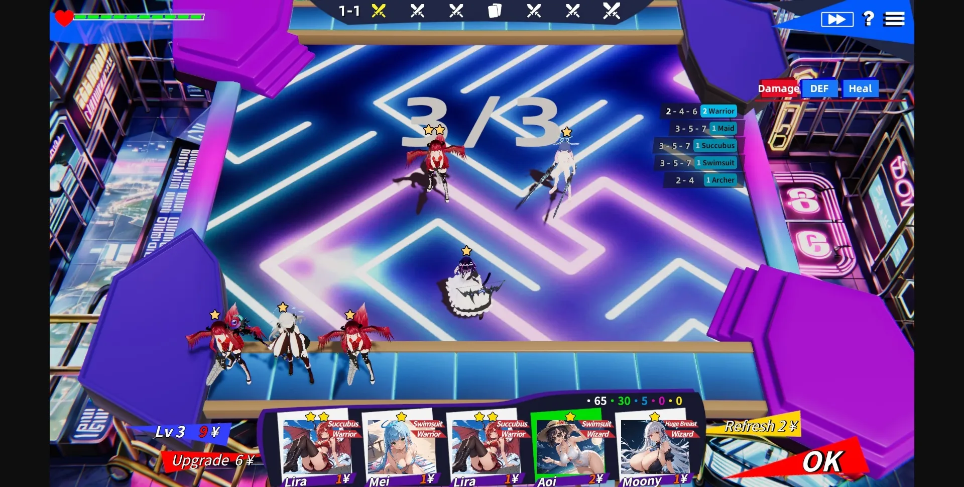 Unity XPBattle Auto Chess [v1.1] [iskanime] | Free Adult Games