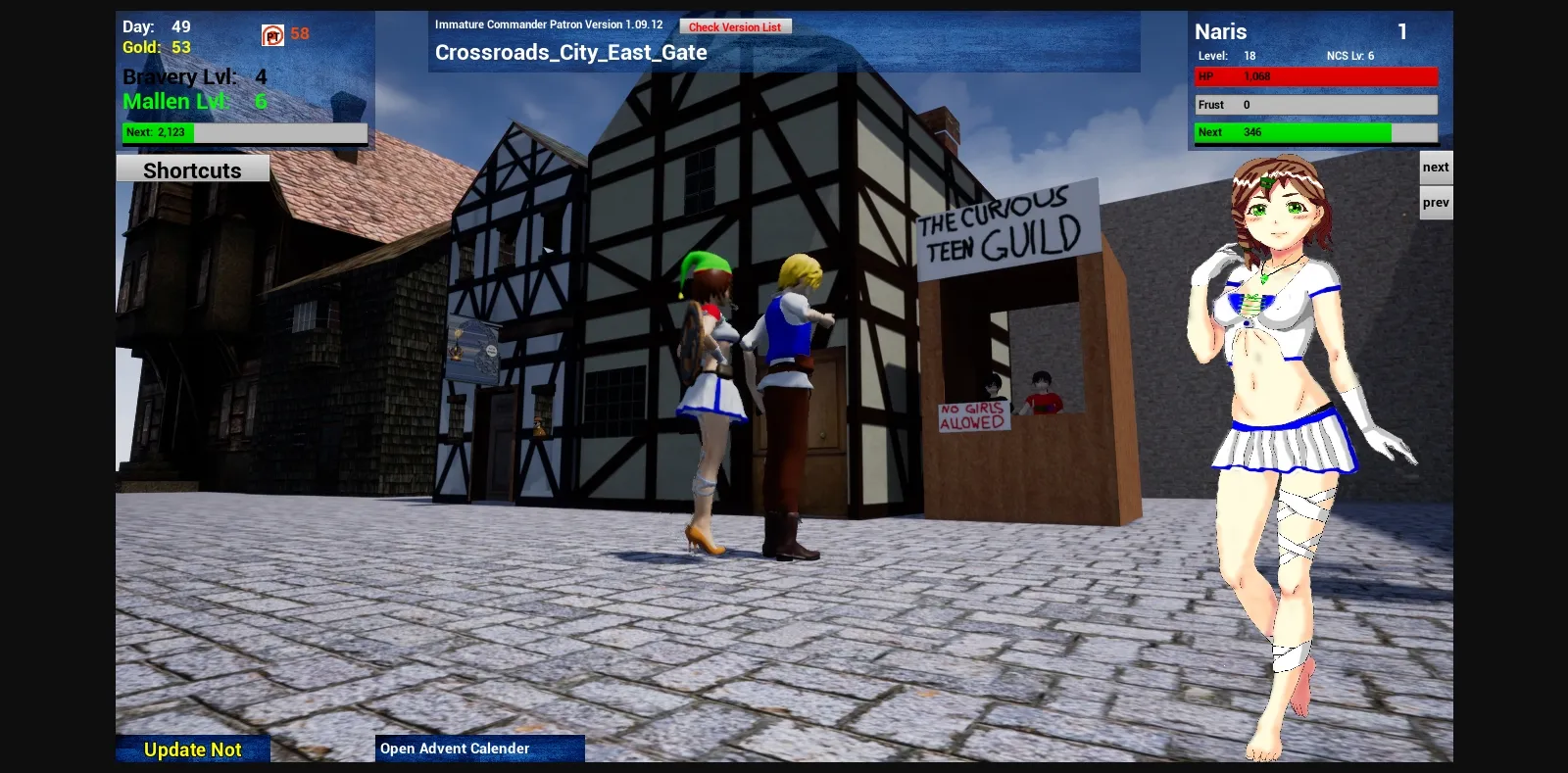 Unreal Engine Abandoned Immature Commander [v1.09.30 Public] [Unzerios] | Free Adult Games