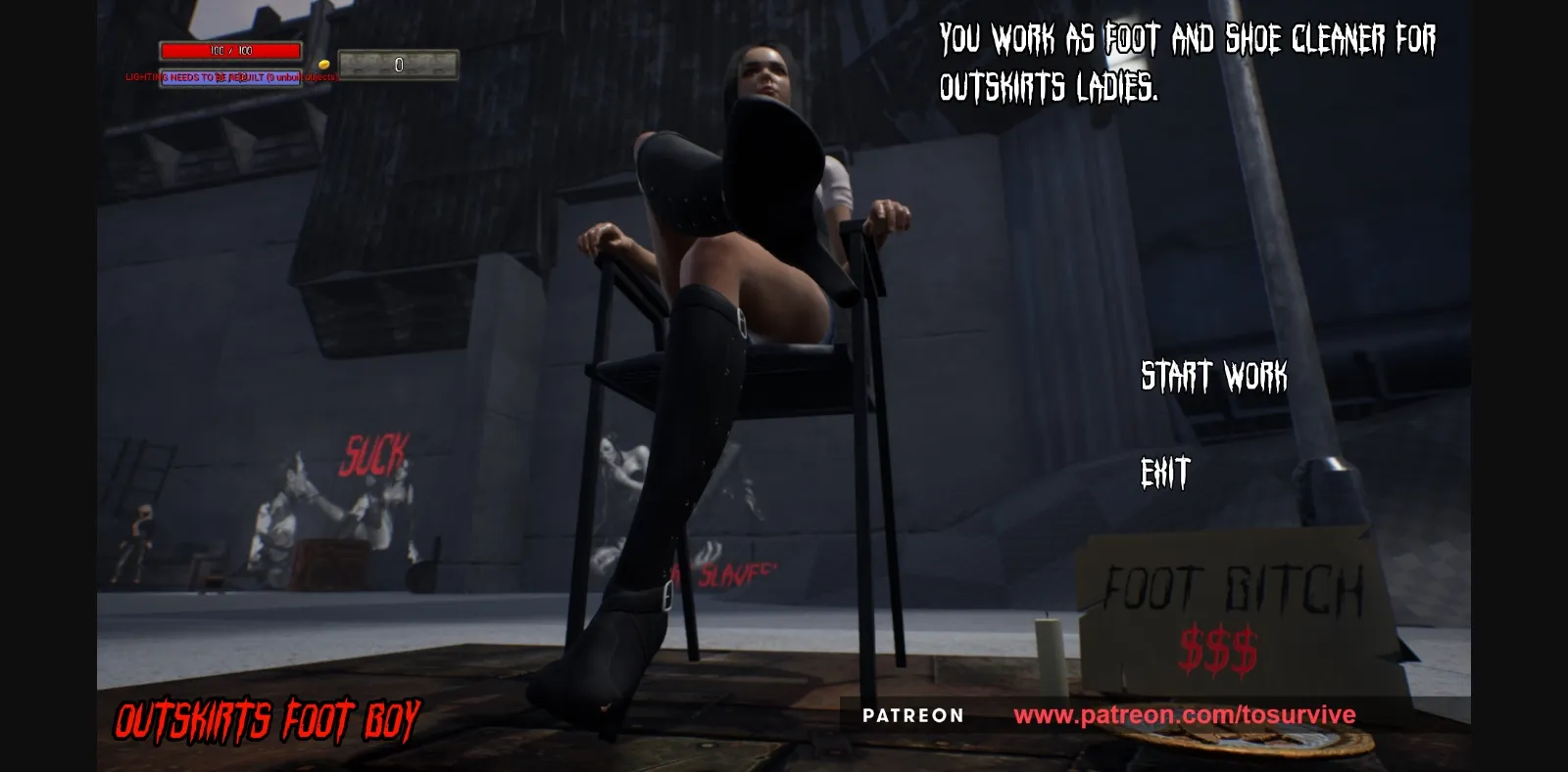 Unreal Engine Abandoned To Survive  Femdom Adventure [v0.0.04b] [To Survive  Femdom Adventure] | Free Adult Games