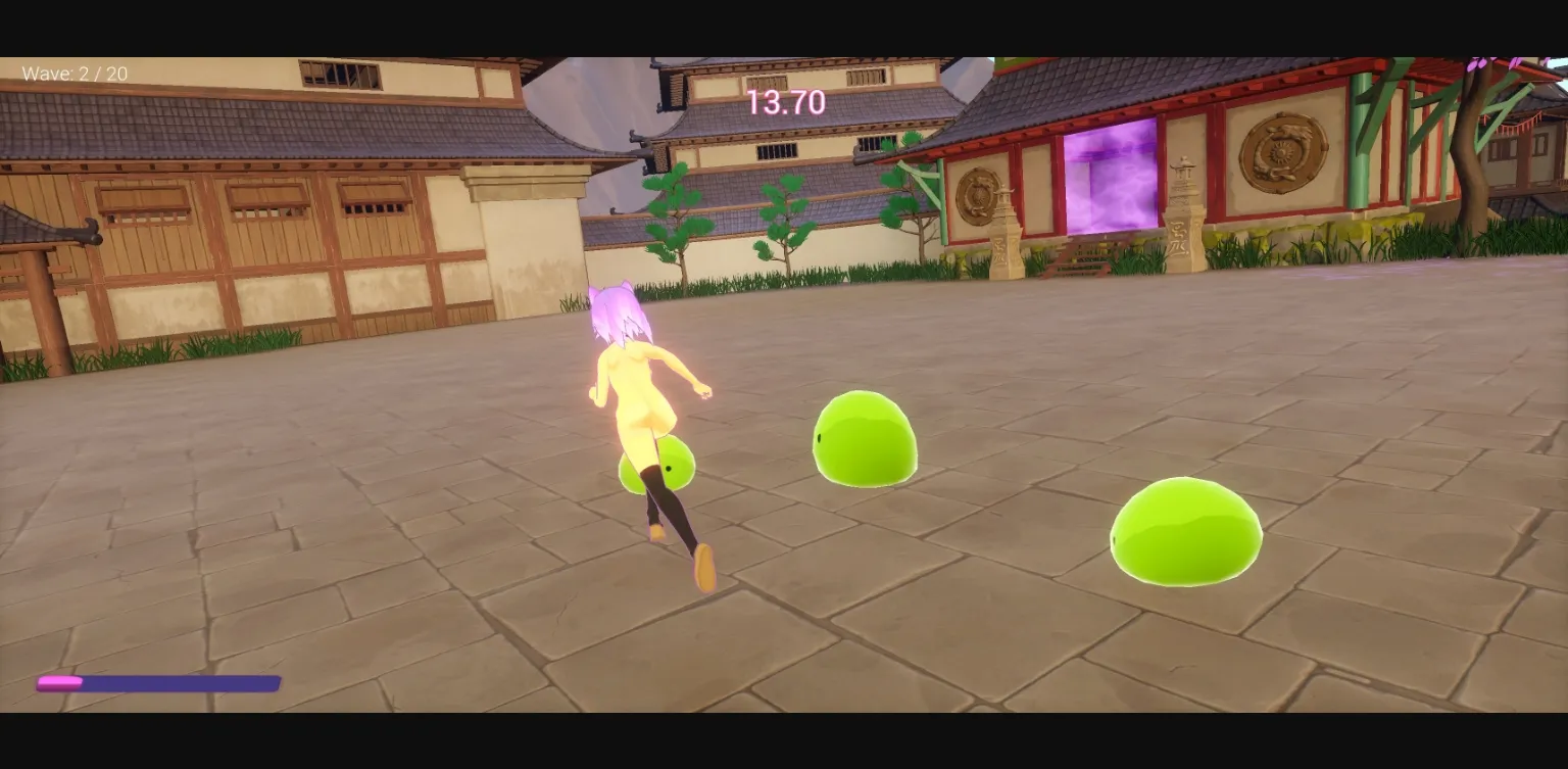 Unreal Engine Completed Kawaii Slime Arena [2022-06-07] [Mitsuki Game Studio] | Free Adult Games