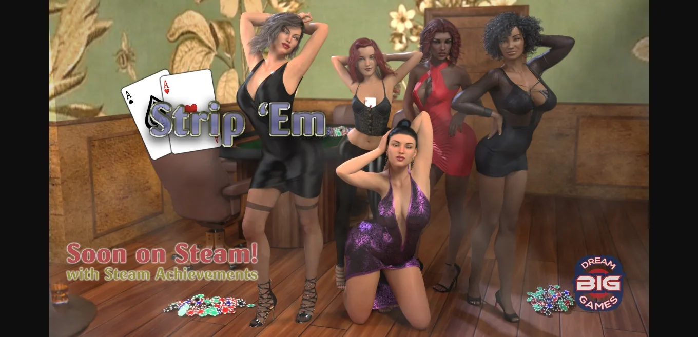 Unreal Engine Completed Strip'Em [v1.1] [DreamBig Games] | Free Adult Games