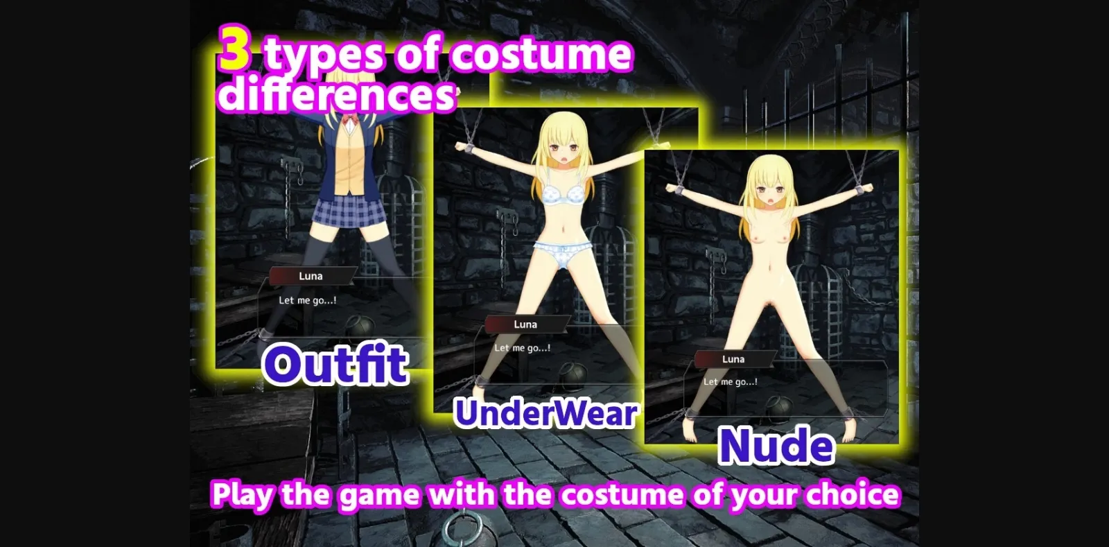 Unreal Engine Completed UnlimitedPrison2 Luna [v1.0] [aliceteasoft] | Free Adult Games