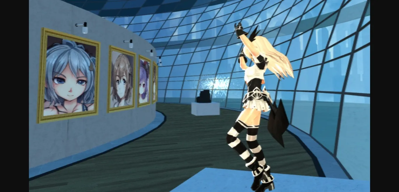 Unreal Engine Completed VR GALLERY - Cute Anime Girl Exhibition [Final] [Lust & Desire] | Free Adult Games