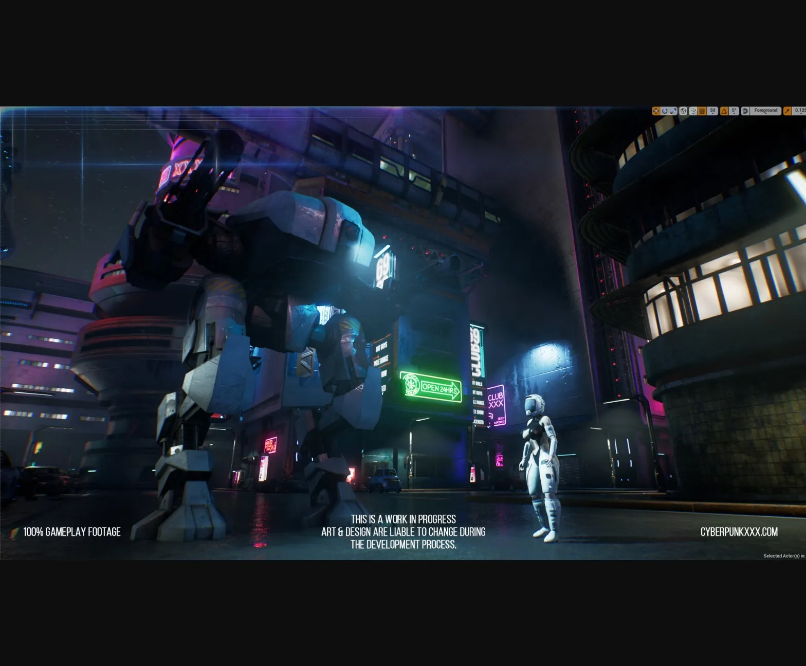 Unreal Engine CyberpunkXXX [v0.0.1] [GAMERFLEX Studios] | Free Adult Games