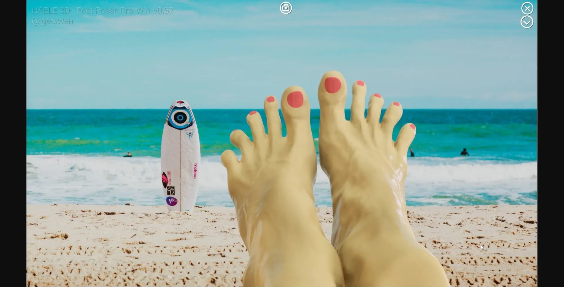 Unreal Engine HAELE 3D - Feet Poser Pro [v0.56.2] [Ige Olwen] | Free Adult Games