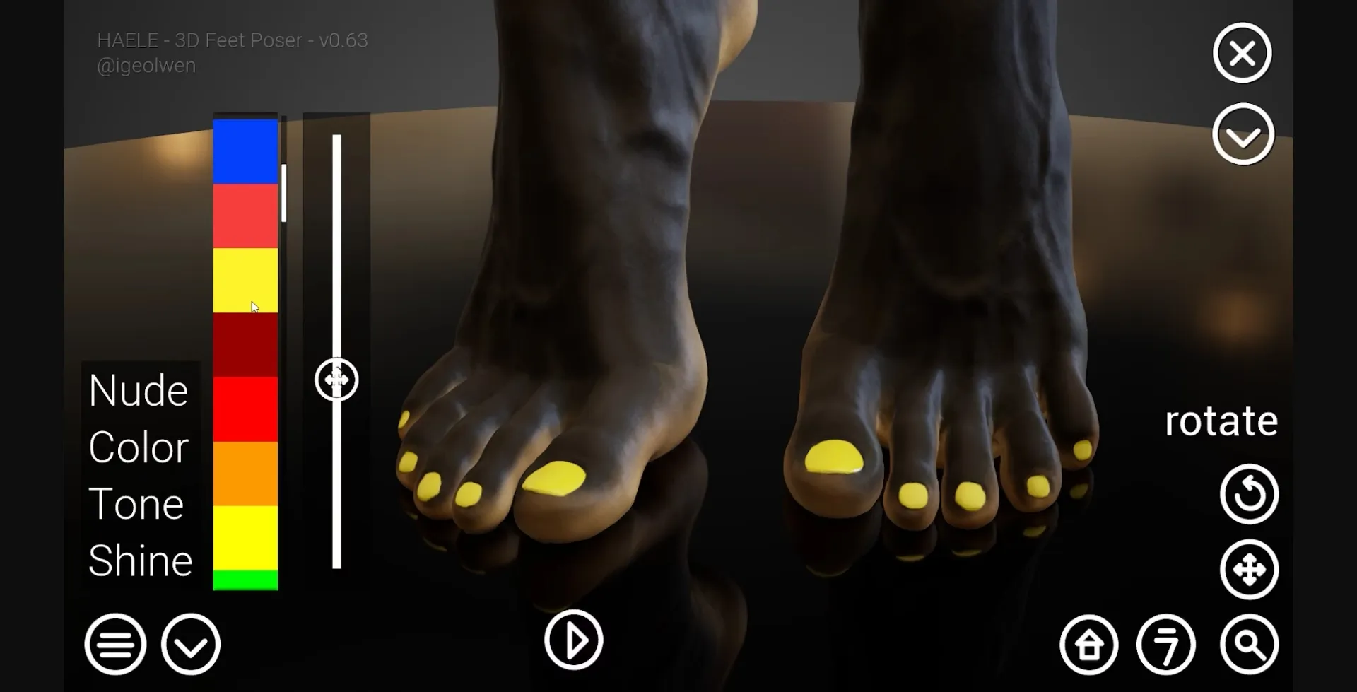 Unreal Engine HAELE 3D - Feet Poser Pro [v0.56.2] [Ige Olwen] | Free Adult Games