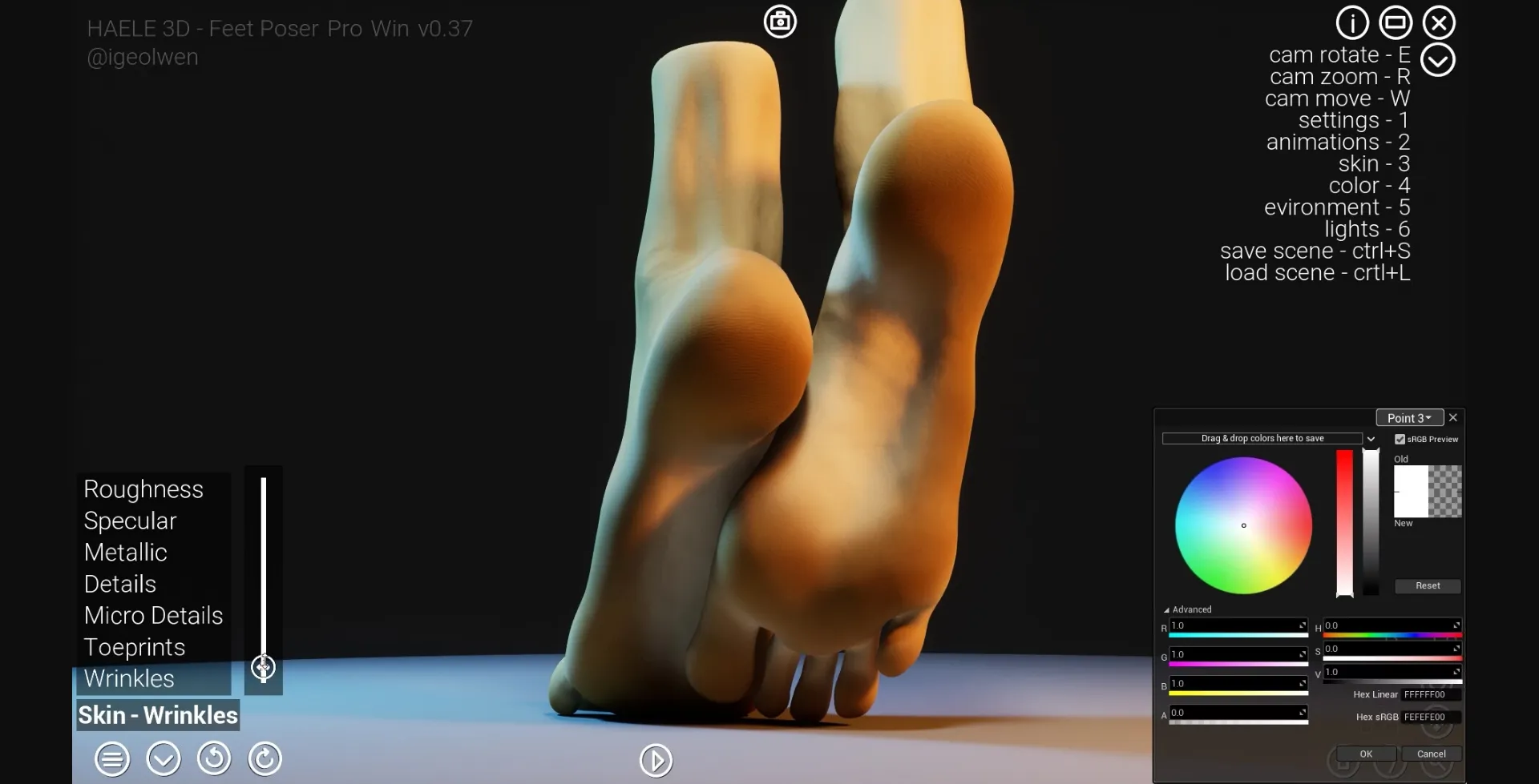 Unreal Engine HAELE 3D - Feet Poser Pro [v0.56.2] [Ige Olwen] | Free Adult Games