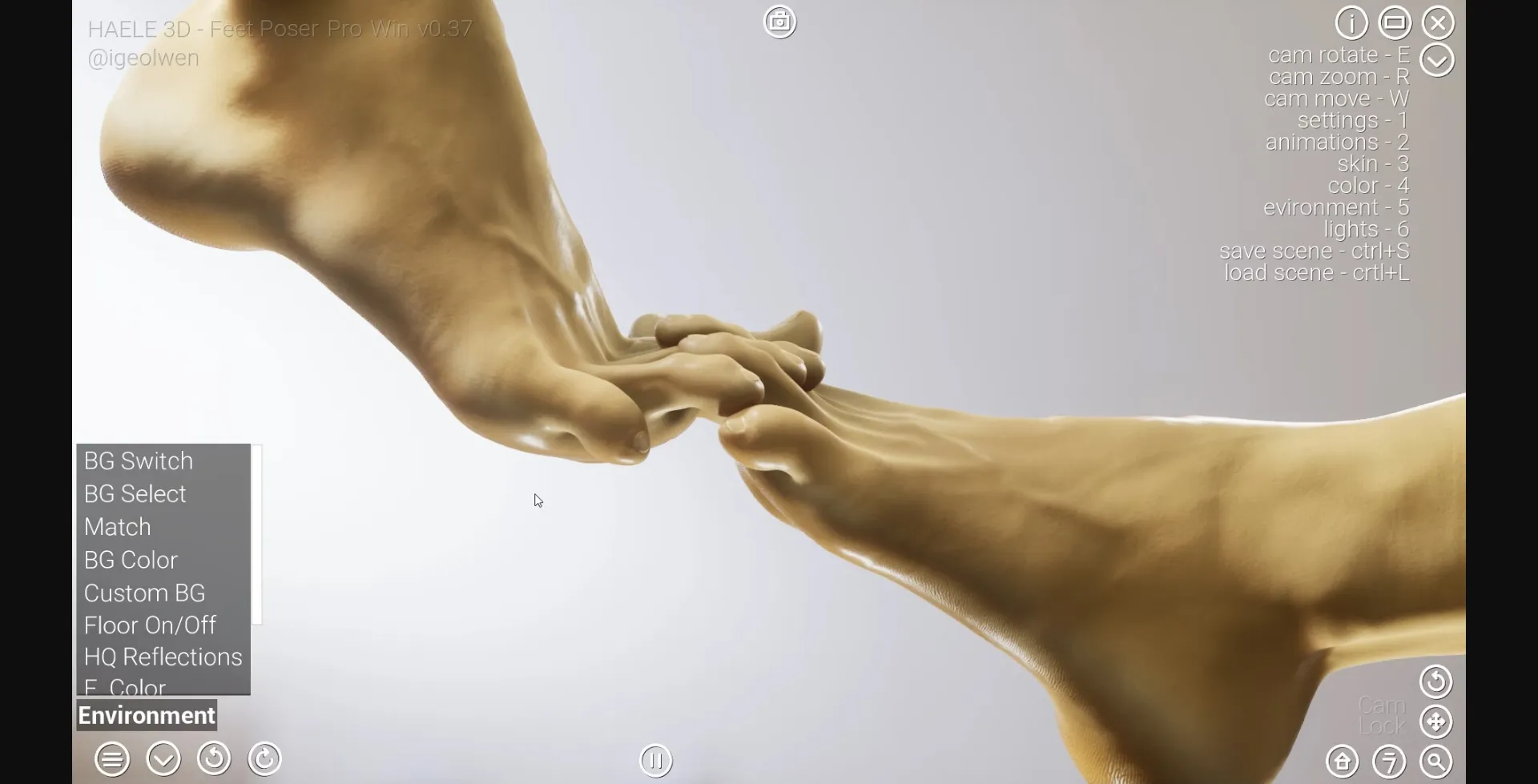 Unreal Engine HAELE 3D - Feet Poser Pro [v0.56.2] [Ige Olwen] | Free Adult Games