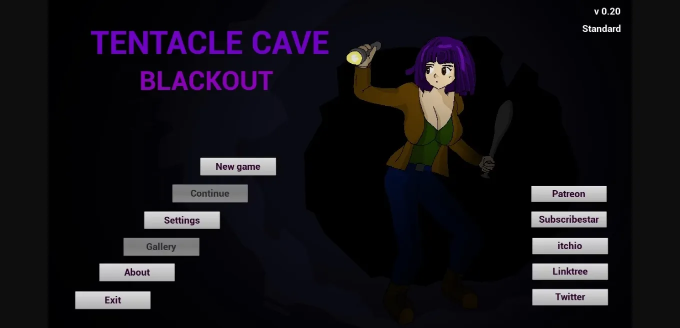 Unreal Engine Tentacle Cave Blackout [v0.21 Deluxe] [Drabel] | Free Adult Games