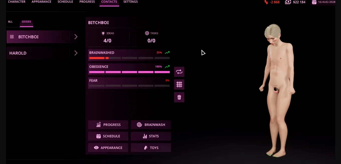 Unreal Engine Ultimate Sissy Simulator [v1.2.0-alpha2] [ussdev] | Free Adult Games