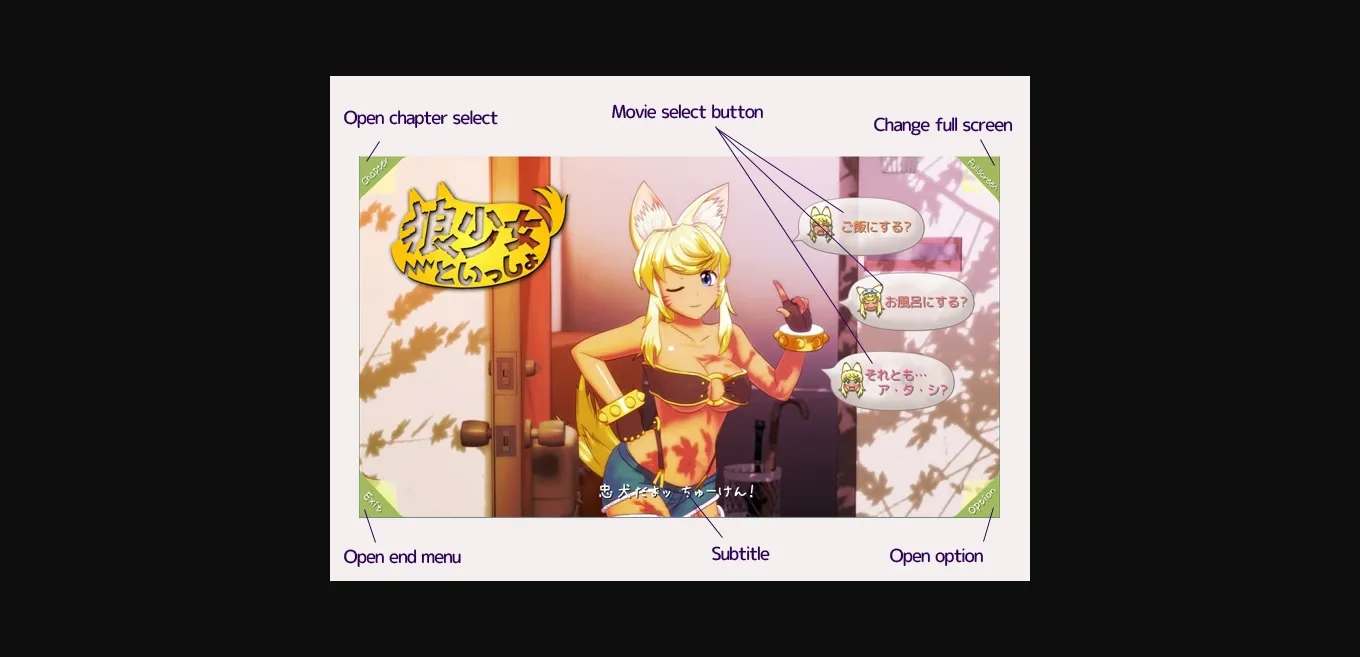 VN Flash Completed Wolf Girl With You [v1.0.0.6 + DLC] [Seismic] | Free Adult Games