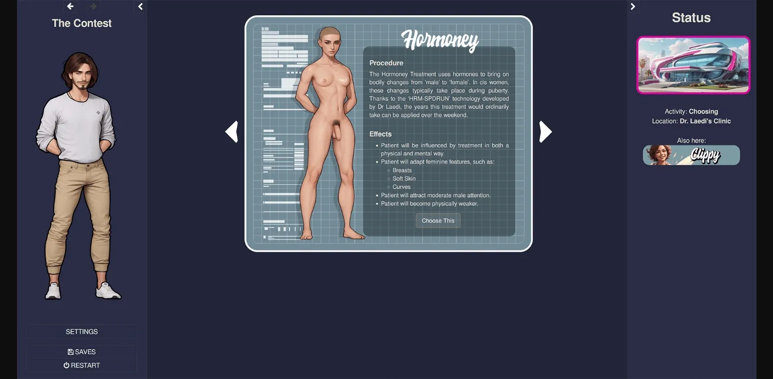 VN HTML Abandoned The Contest [C1W2.5] [Hopjesvlamonster] | Free Adult Games