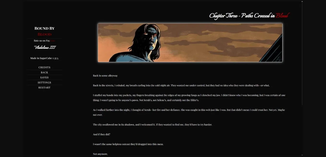 VN HTML Bound by Blood [Ch. 1-4] [Vladislaus III] | Free Adult Games