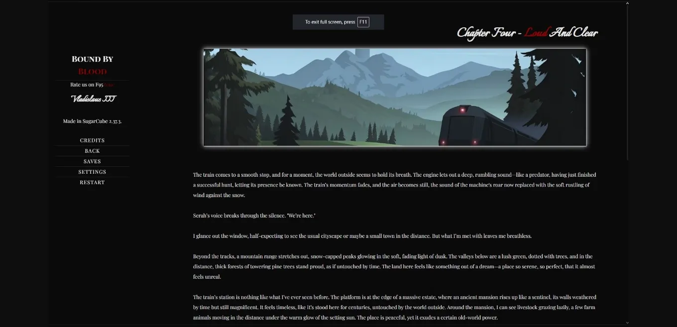 VN HTML Bound by Blood [Ch. 1-4] [Vladislaus III] | Free Adult Games