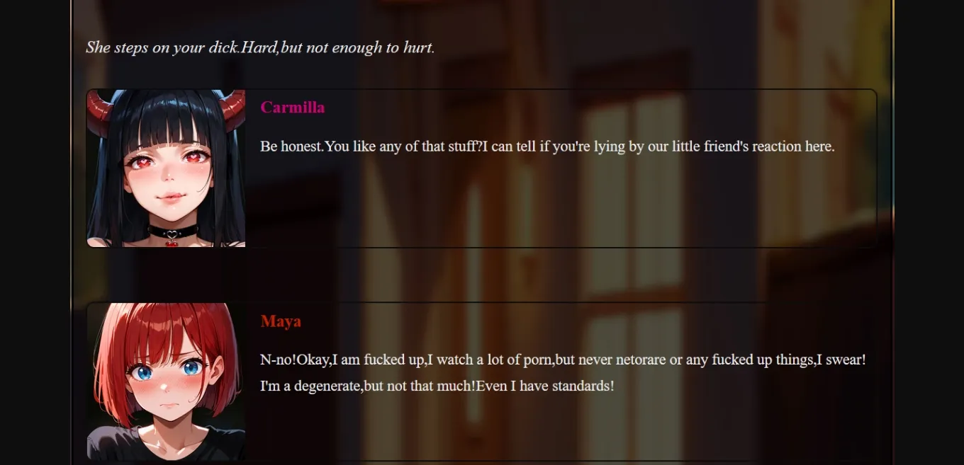 VN HTML Carmilla's Offer [v0.3A] [Carmilla's Coven] | Free Adult Games