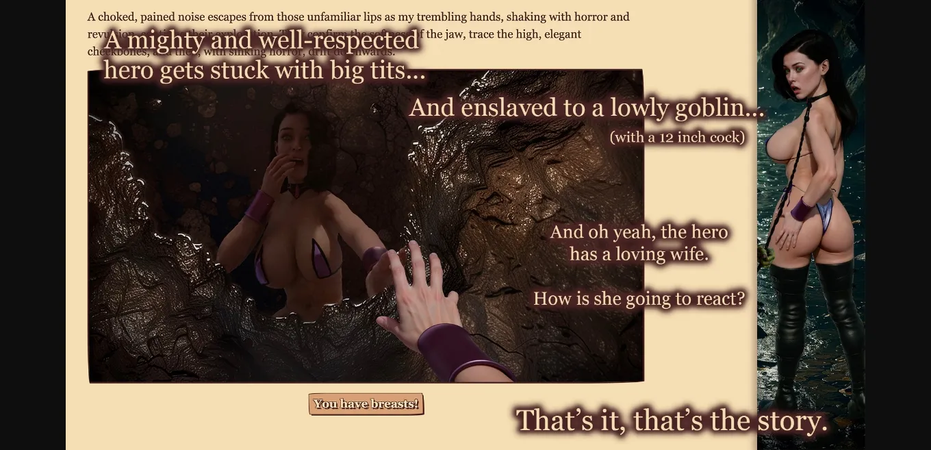 VN HTML Completed The Goblin's Pet [CYOA v1.0] [Aphrodite] | Free Adult Games
