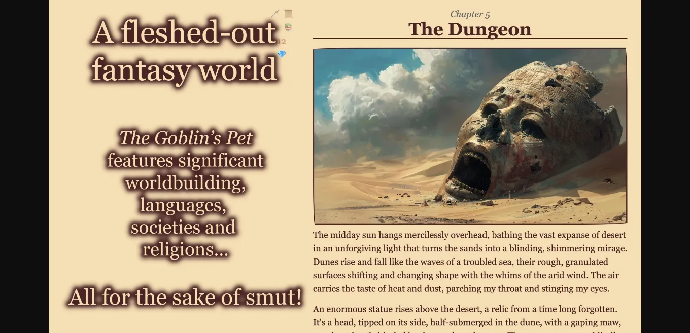 VN HTML Completed The Goblin's Pet [CYOA v1.0] [Aphrodite] | Free Adult Games