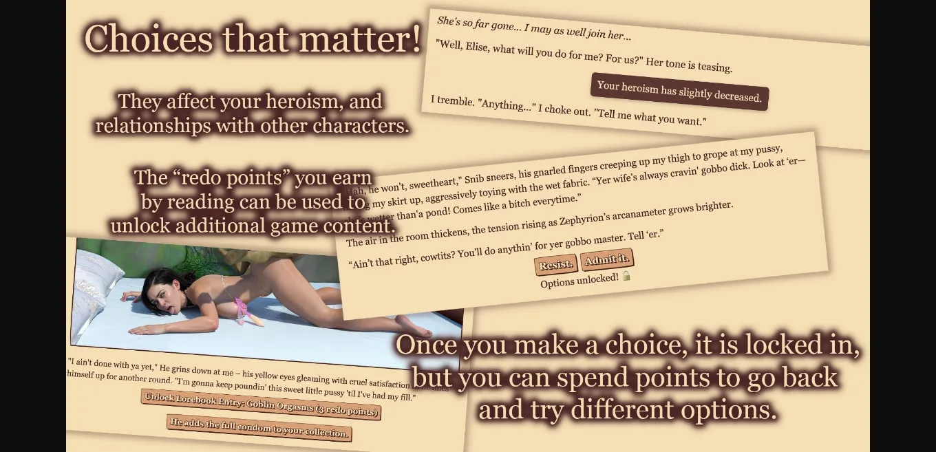 VN HTML Completed The Goblin's Pet [CYOA v1.0] [Aphrodite] | Free Adult Games