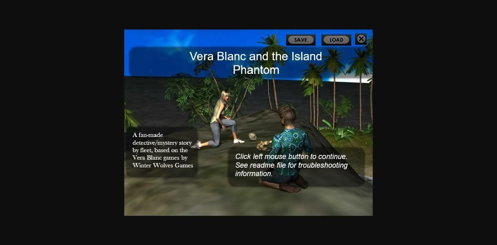 VN HTML Completed Vera Blanc and the Island Phantom [Final] [Fleetp] | Free Adult Games
