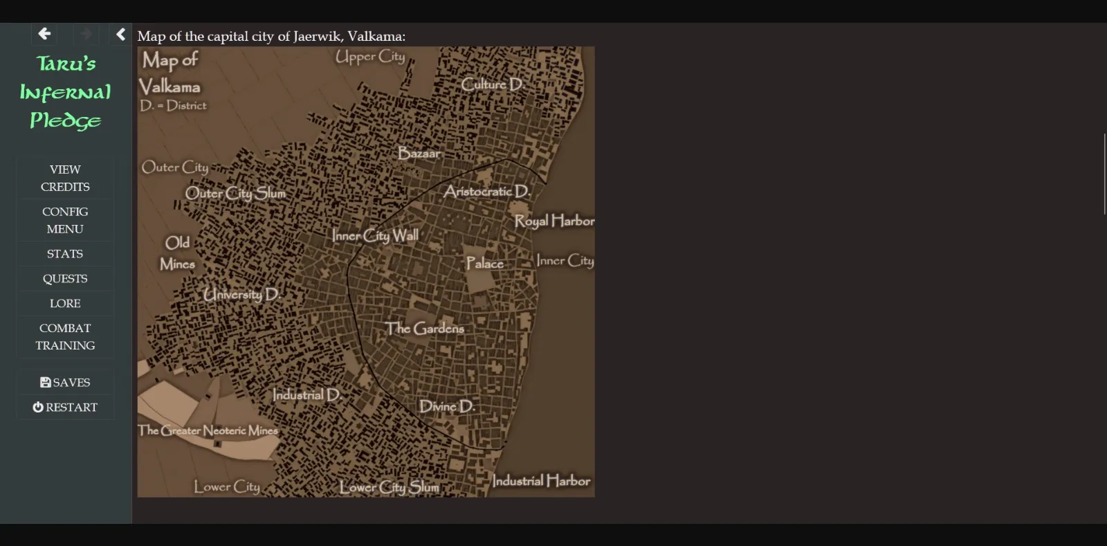 VN HTML Taru's Infernal Pledge [v0.7p.1a] [FlimsyLegs] | Free Adult Games