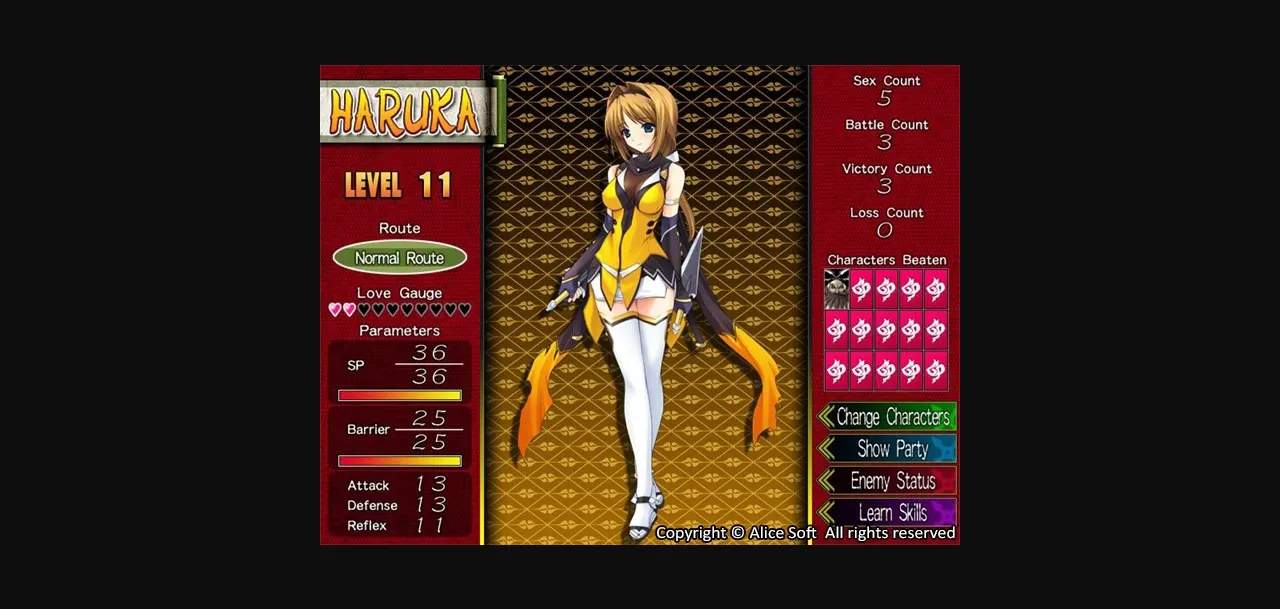 VN Others Completed Beat Blades Haruka [v1.37] [AliceSoft] | Free Adult Games