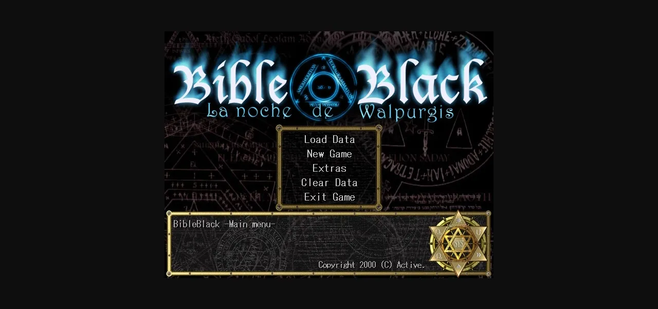 VN Others Completed Bible Black -La Noche de Walpurgis- [Active Soft] | Free Adult Games