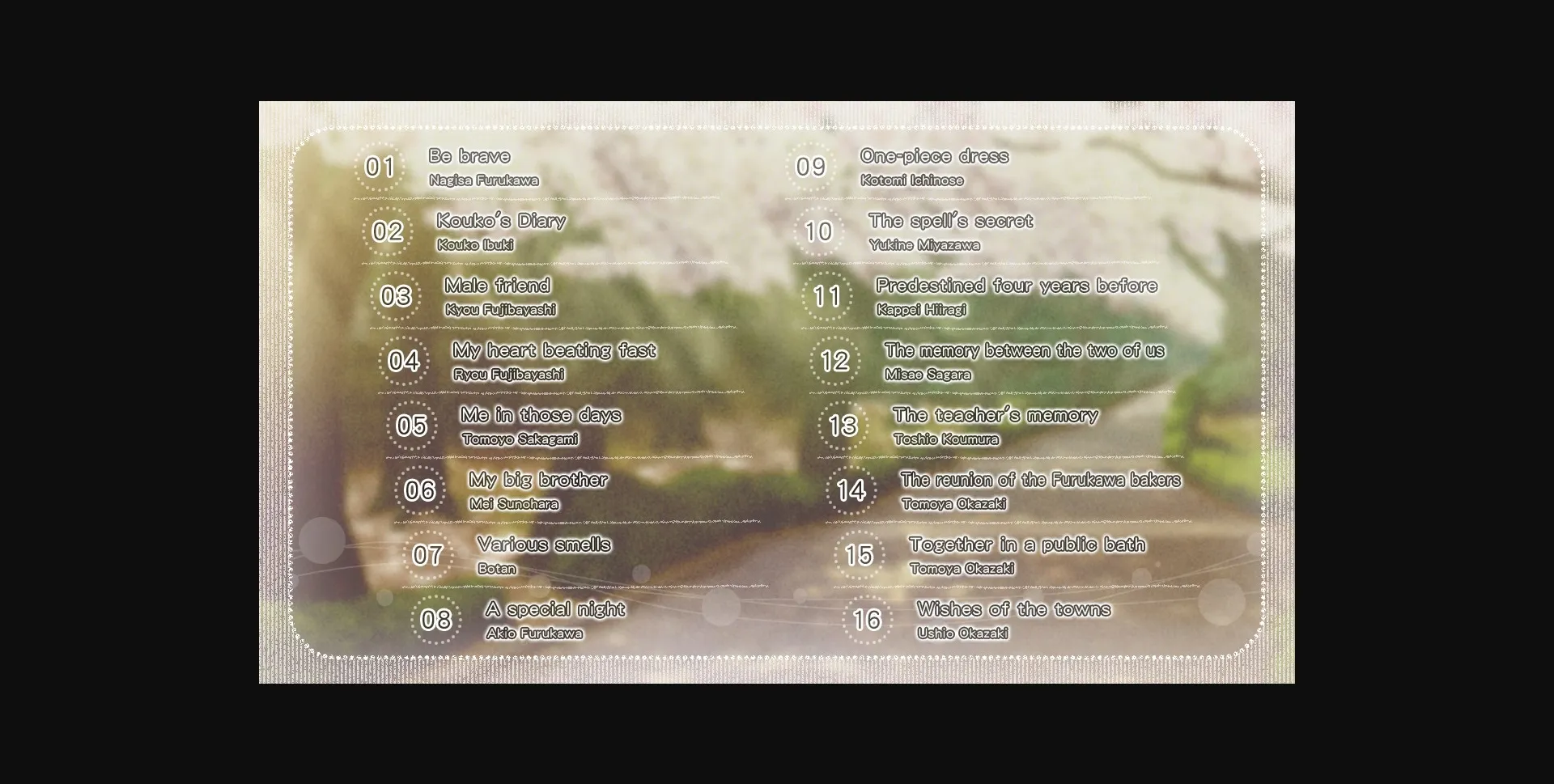 VN Others Completed Clannad Side Stories [Final] [Key] | Free Adult Games