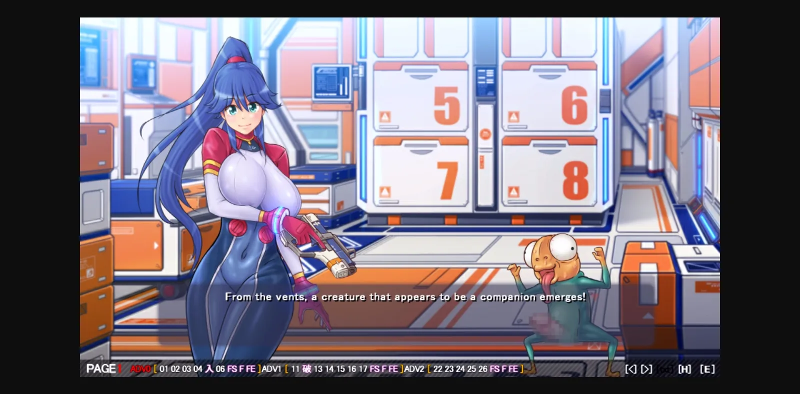 VN Others Completed Creature reaction inside the ship! [v1.52] [Arekara4nen] | Free Adult Games