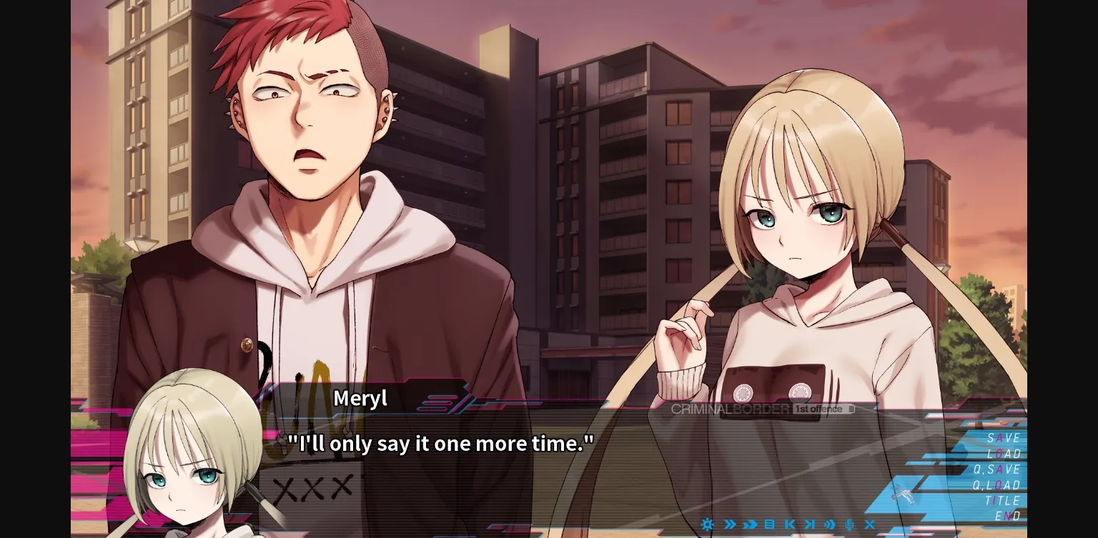 VN Others Completed Criminal Border 1st Offence [v1.0.1] [Purple Software] | Free Adult Games