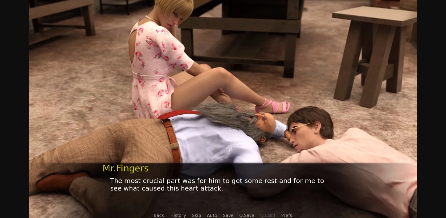 VN Ren'Py Completed Hands Of Gold [v1.0] [Foxy Gang] | Free Adult Games