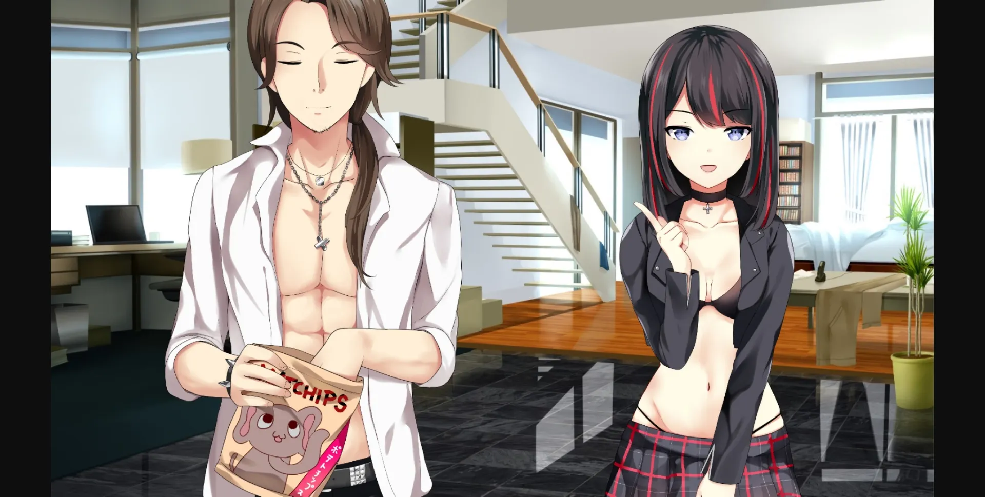 VN Ren'Py Completed Hard Work [Matchasoft] | Free Adult Games