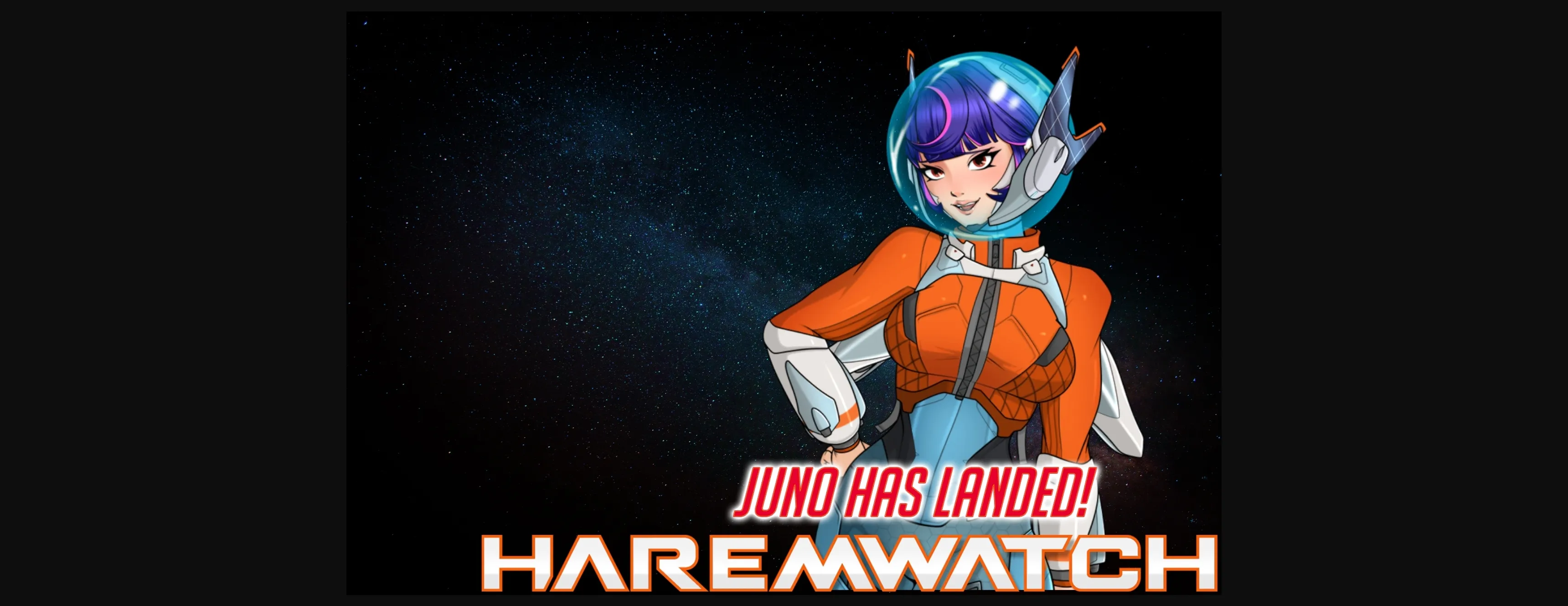VN Ren'Py Completed Haremwatch - Juno Has Landed! [v1.0] [Gachapen Games] | Free Adult Games