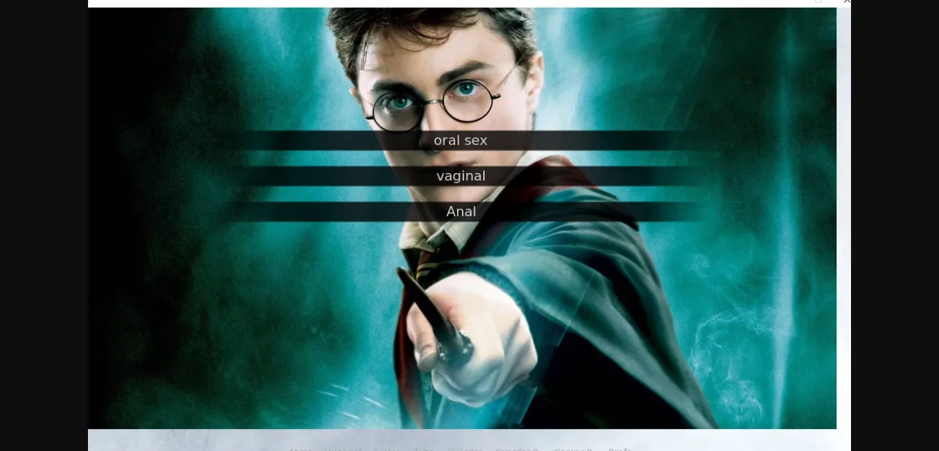 VN Ren'Py Completed Harry Potter and the Sluts of Hogwarts [v0.61] [Negronomicom] | Free Adult Games