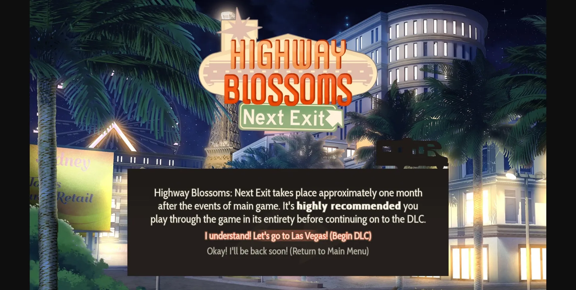 VN Ren'Py Completed Highway Blossoms  Remastered [Alienworks] | Free Adult Games