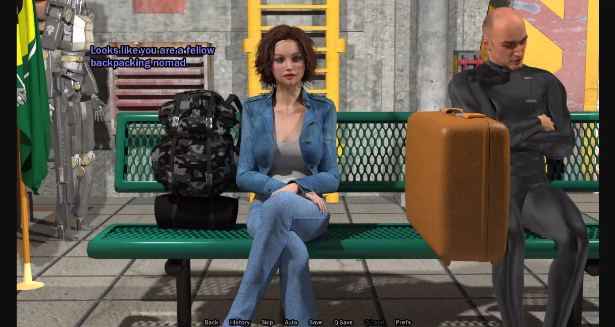 VN Ren'Py Completed Hopepunk City [v1.1] [dateariane] | Free Adult Games